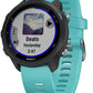 Garmin Forerunner 245 GPS Running Smartwatch (010-02120-22, Khaki/Red/White)