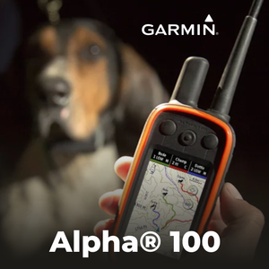 Garmin Alpha 100 Dog Tracking and Training Device with TT 15X Dog Collar