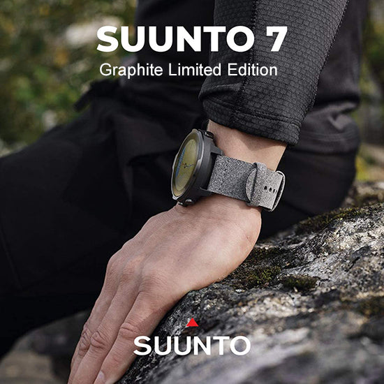 Suunto 7 Graphite Limited Edition GPS Smartwatch with Versatile Sports  Experience (SS050595000)