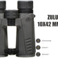 Sig Sauer Zulu7 10x42mm HDX Open Bridge BAK4 Prism Waterproof Binocular, Graphite (SOZ71001)