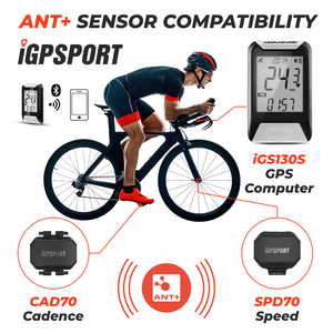 iGPSPORT IGS130S IPX7 Waterproof GPS Cycling Computer (IGS130S)