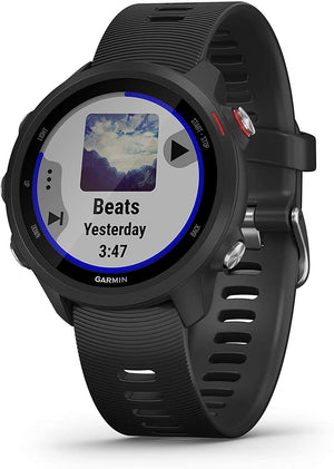 Garmin Forerunner 245 Music GPS Running Smartwatch (010-02120-20, Berry/Pink/White)