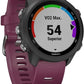 Garmin Forerunner 245 GPS Running Smartwatch (010-02120-01, Orange/Red/Teal)