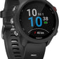 Garmin Forerunner 245 GPS Running Smartwatch (010-02120-20, Blue/Khaki/Lime)