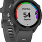 Garmin Forerunner 245 GPS Running Smartwatch (010-02120-00, Khaki/Red/White)