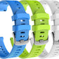 Garmin Forerunner 245 GPS Running Smartwatch (010-02120-20, Blue/Lime/White)
