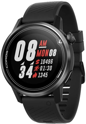 Coros APEX Premium Multisport GPS Watch with Heart Rate Monitor, Sapphire Glass, Barometer, ANT+ & BLE Connections, Strava & Training Peaks (WAPX-BLK-2)