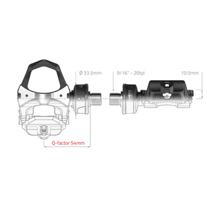 Favero Assioma Uno Pedal Based Cycling Power Meter with Extra Cleats (Red (6 Degree Float)