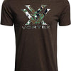 Vortex Optics Logo Short Sleeve T-Shirt - Brown Heather Camo
