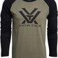 Vortex Optics Raglan Core Logo Long Sleeve Shirt