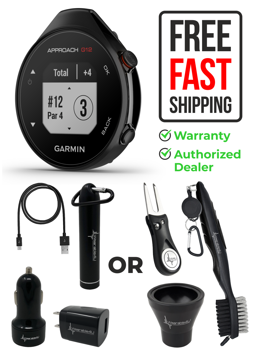 Garmin Approach G12 Premium GPS Golf Rangefinder