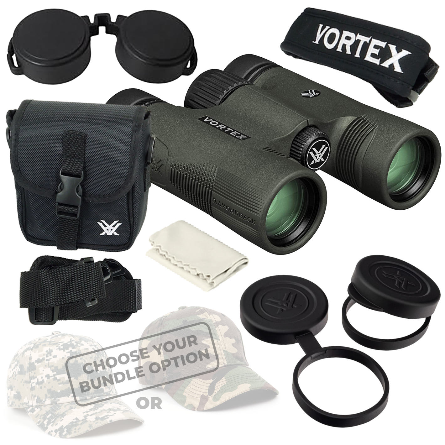 Vortex Optics Diamondback HD 8x28 Binocular (DB-210)