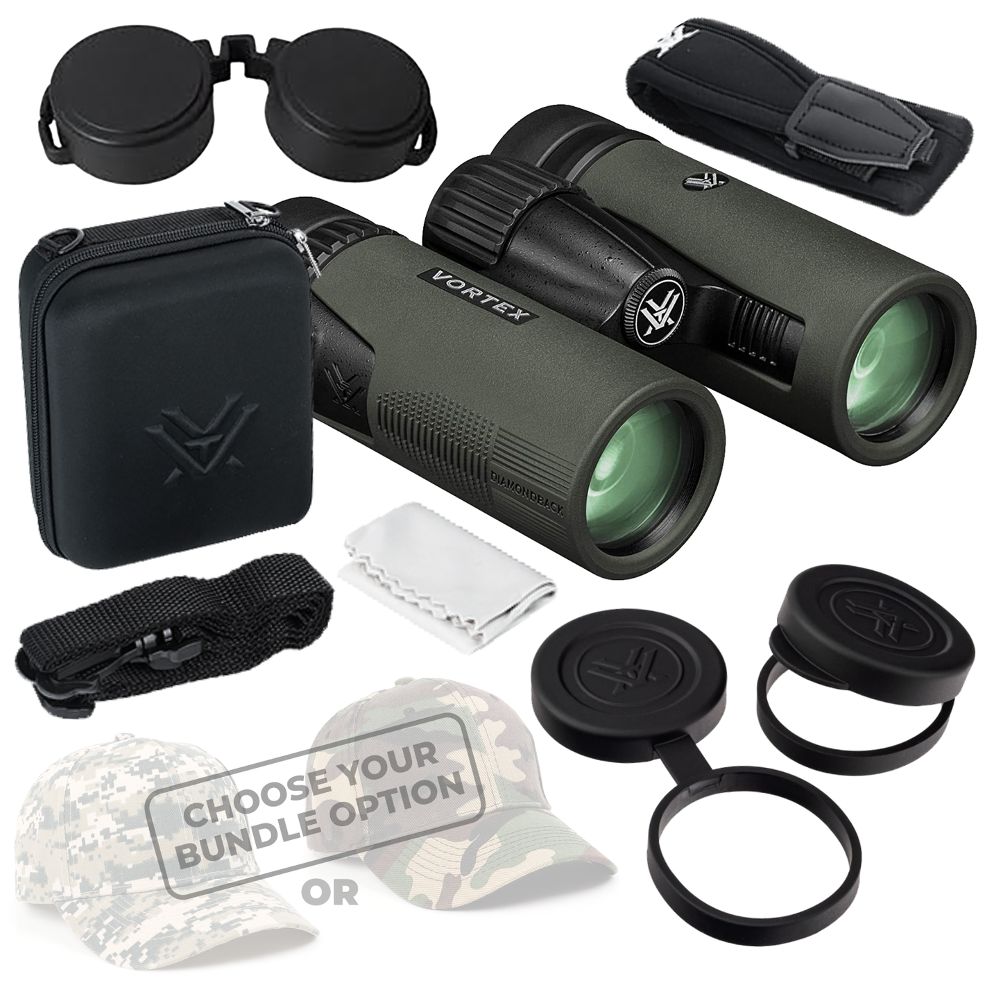 Vortex Optics Diamondback HD 10x32 Roof Prism Binocular (DB-213)