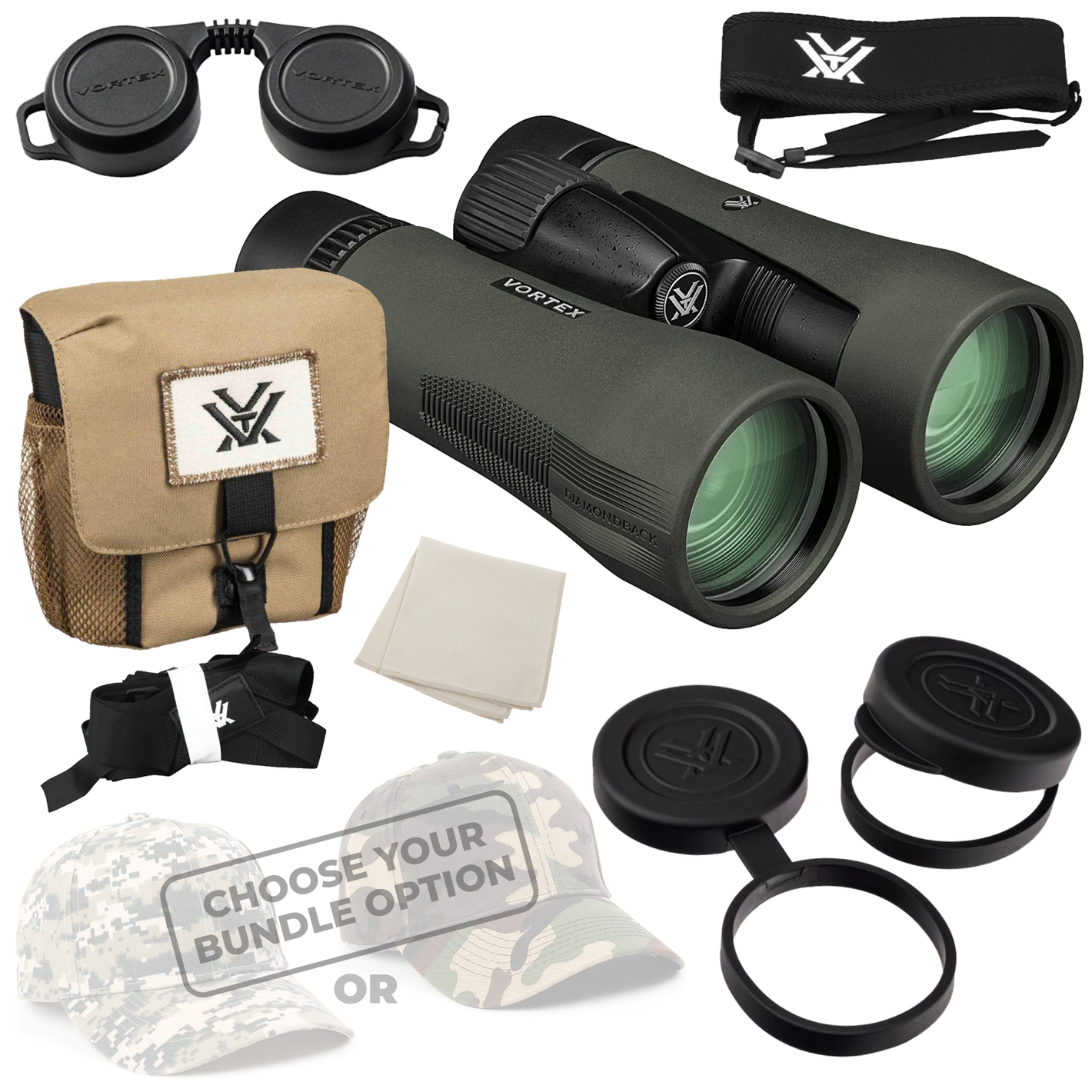 Vortex Optics Diamondback HD 12x50 Binocular (DB-217)