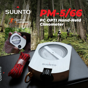 Suunto PM-5/66 PC OPTI Hand-Held Clinometer (SS011104010)