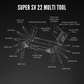 LEZYNE Super SV22 Bicycle Multi-Tool Anti-Corrosion Stainless Steel Bits