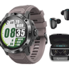 Coros VERTIX 2 GPS Adventure Watch with Offline Mapping, Dual GPS, DLC Glass and Titanium Bezel - Obsidian