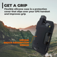 Garmin Montana 700/700i/750/750i Silicone Protective Case (Black) - Rugged Handheld GPS Navigator Accessories