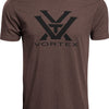 Vortex Optics Logo Short Sleeve T-Shirt - Brown Heather