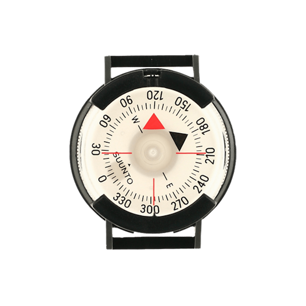 Suunto M-9/BLACK/BLACK/NH Wrist Compass with Velcro Strap (SS004403001)