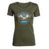 Vortex Optics Women's Reflection Lake T-Shirt - Military Green